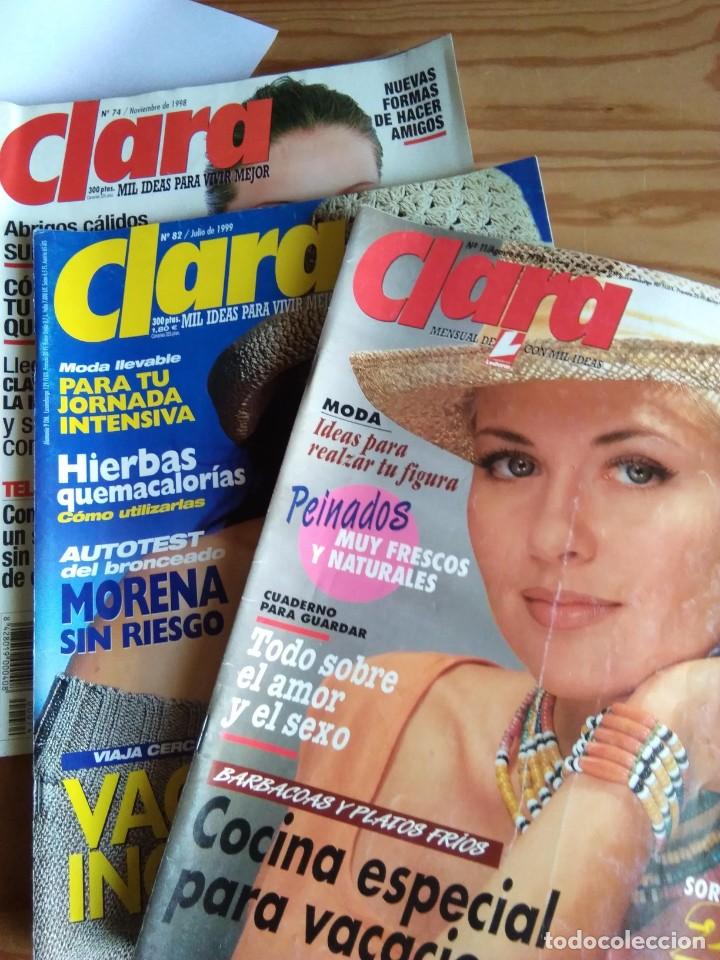 Collection Magazines and Newspapers: 3 revistas CLARA 1993-1998-1999