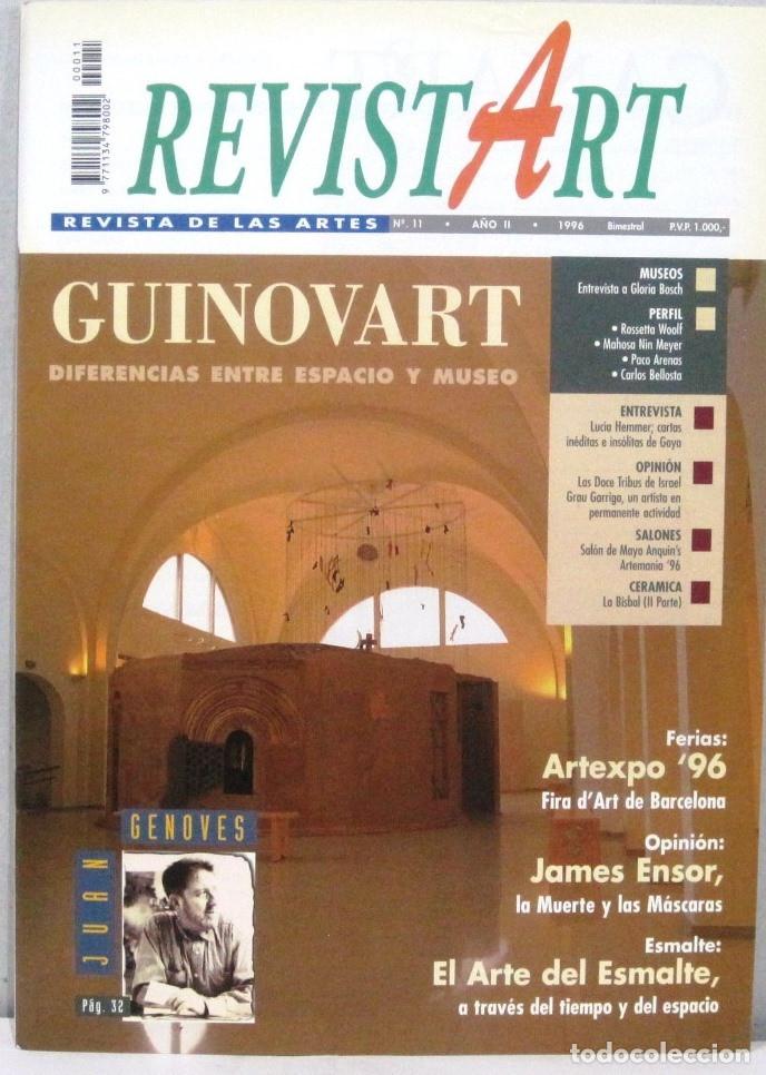 Coleccionismo de Revistas y Peri&oacute;dicos: REVISTART - REVISTA DE LAS ARTES - N&ordm; 11 - 1996
