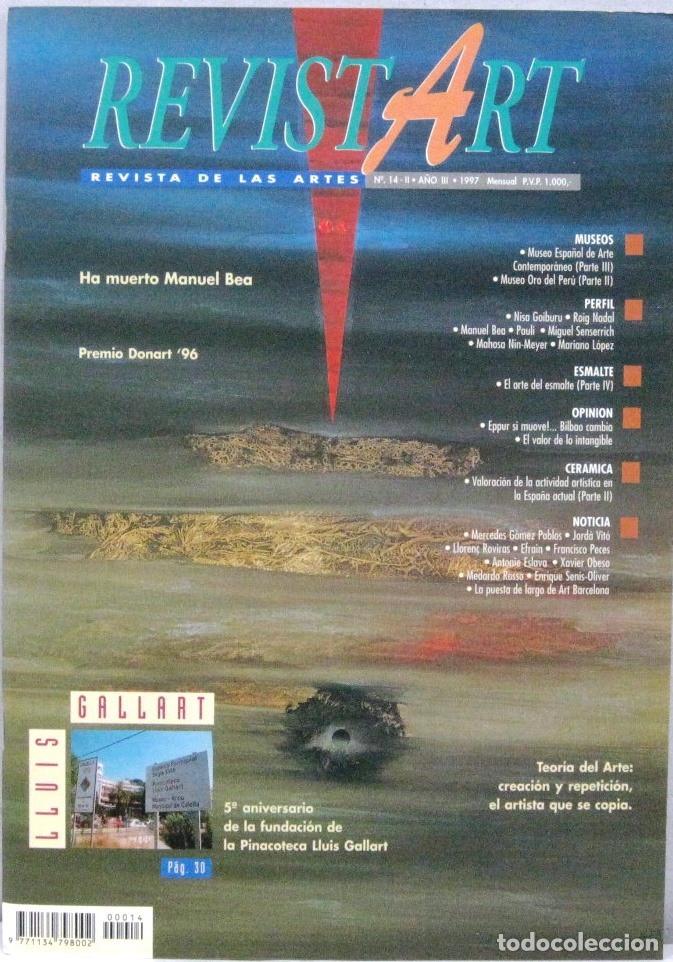 Coleccionismo de Revistas y Peri&oacute;dicos: REVISTART - REVISTA DE LAS ARTES - N&ordm; 14 - 1997