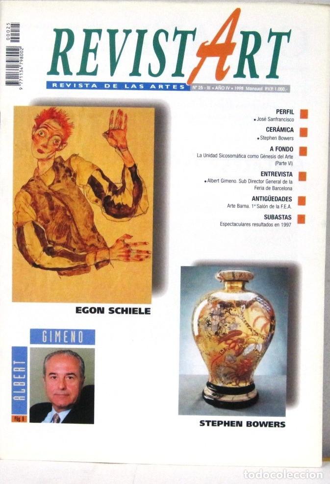 Coleccionismo de Revistas y Peri&oacute;dicos: REVISTART - REVISTA DE LAS ARTES - N&ordm; 25- 1998