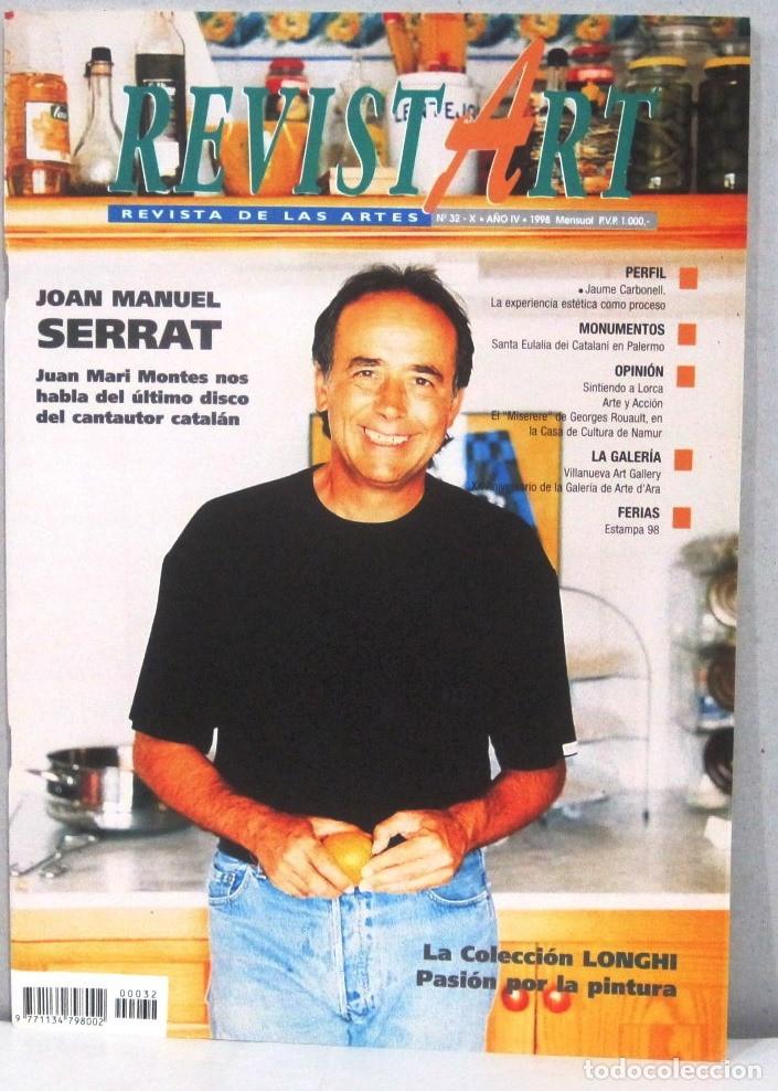 Coleccionismo de Revistas y Peri&oacute;dicos: REVISTART - REVISTA DE LAS ARTES - N&ordm; 32- 1998
