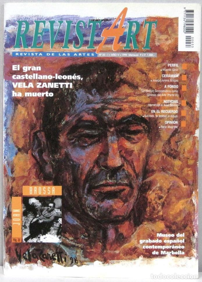 Coleccionismo de Revistas y Peri&oacute;dicos: REVISTART - REVISTA DE LAS ARTES - N&ordm; 33- 1999