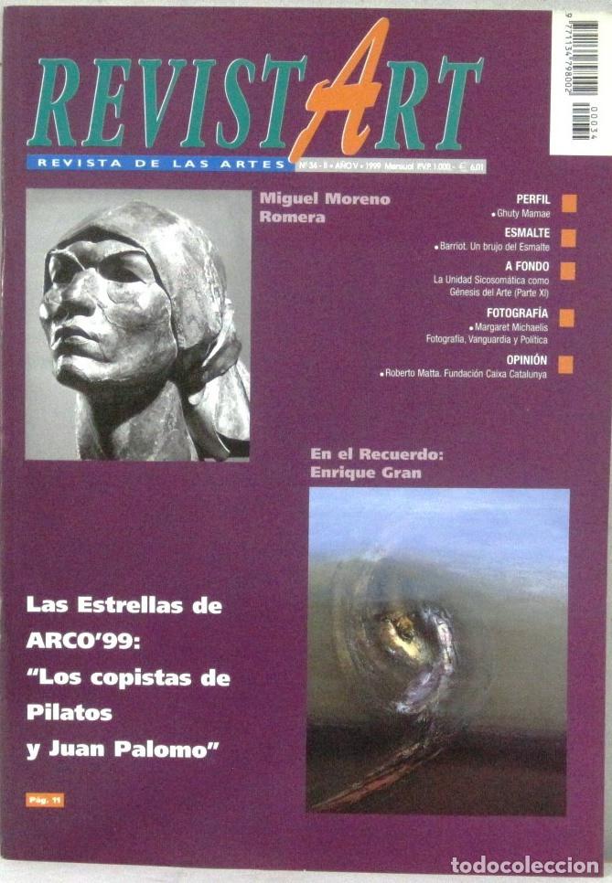 Coleccionismo de Revistas y Peri&oacute;dicos: REVISTART - REVISTA DE LAS ARTES - N&ordm; 34- 1999