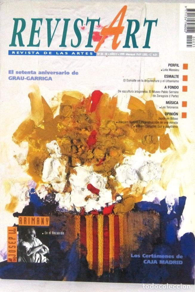 Coleccionismo de Revistas y Peri&oacute;dicos: REVISTART - REVISTA DE LAS ARTES - N&ordm; 35- 1999