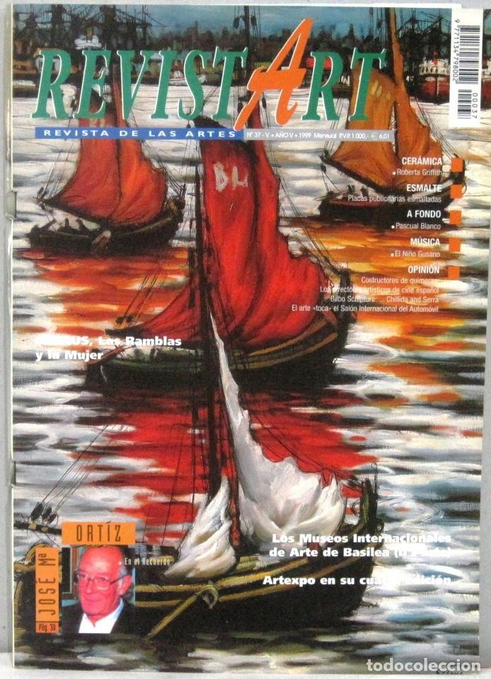 Coleccionismo de Revistas y Peri&oacute;dicos: REVISTART - REVISTA DE LAS ARTES - N&ordm; 37- 1999