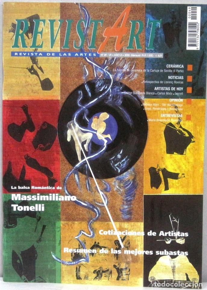 Coleccionismo de Revistas y Peri&oacute;dicos: REVISTART - REVISTA DE LAS ARTES - N&ordm; 49 - A&Ntilde;O 2000