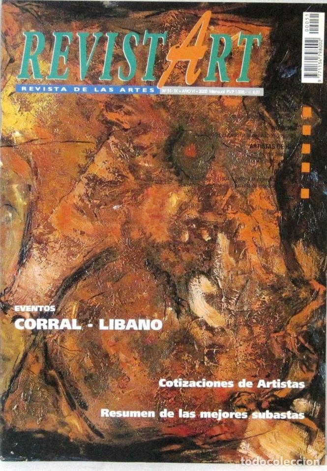 Coleccionismo de Revistas y Peri&oacute;dicos: REVISTART - REVISTA DE LAS ARTES - N&ordm; 51 -A&Ntilde;O 2000