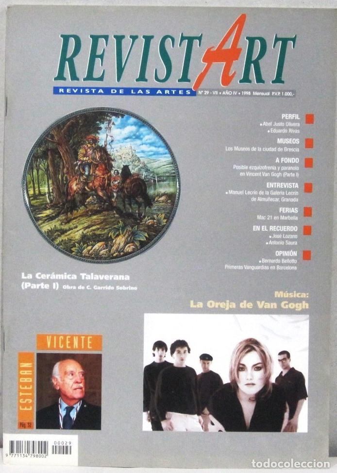 Coleccionismo de Revistas y Peri&oacute;dicos: REVISTART - REVISTA DE LAS ARTES - N&ordm; 29 - A&Ntilde;O 1998