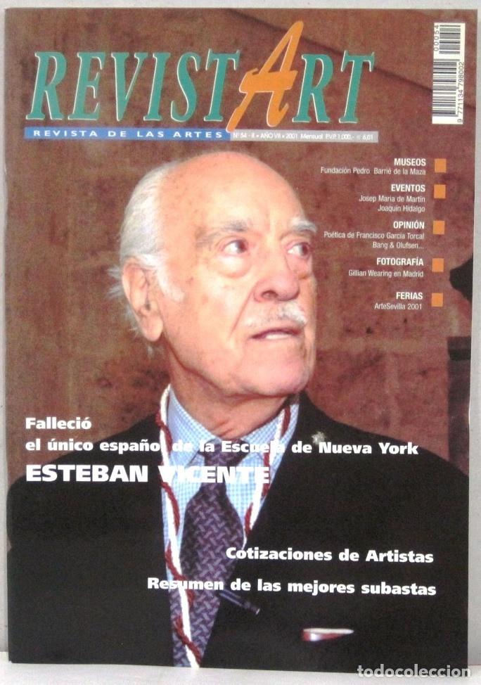 Coleccionismo de Revistas y Peri&oacute;dicos: REVISTART - REVISTA DE LAS ARTES - N&ordm; 54 - A&Ntilde;O 2001