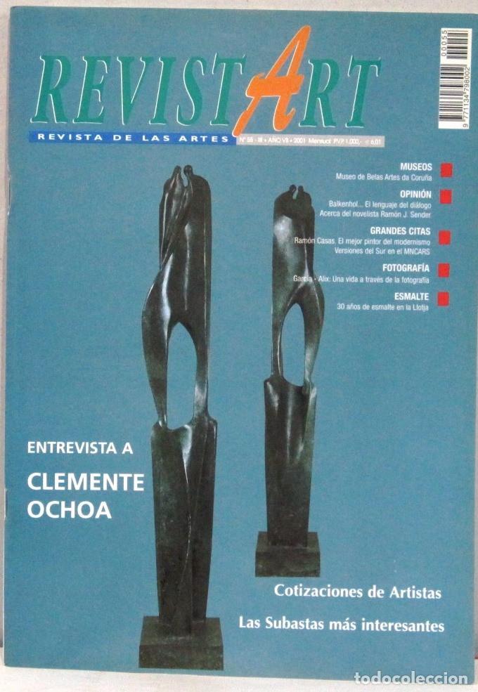 Coleccionismo de Revistas y Peri&oacute;dicos: REVISTART - REVISTA DE LAS ARTES - N&ordm; 55 - A&Ntilde;O 2001