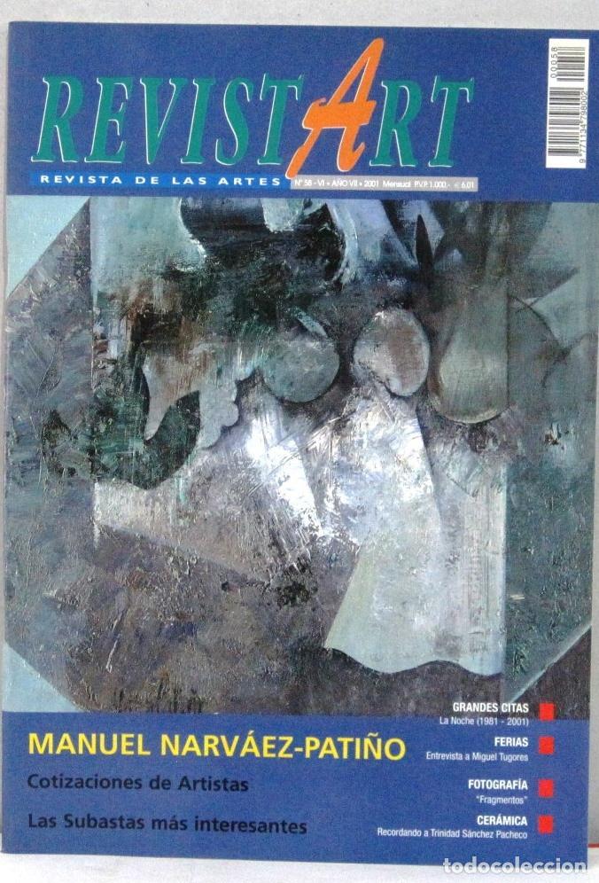 Coleccionismo de Revistas y Peri&oacute;dicos: REVISTART - REVISTA DE LAS ARTES - N&ordm;58 - 2001