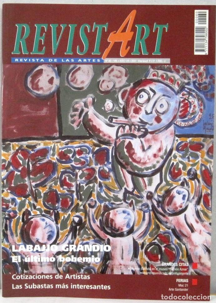 Coleccionismo de Revistas y Peri&oacute;dicos: REVISTART - REVISTA DE LAS ARTES - N&ordm; 60 - A&Ntilde;O 2001
