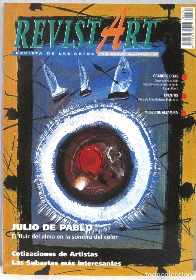 Coleccionismo de Revistas y Peri&oacute;dicos: REVISTART - REVISTA DE LAS ARTES - N&ordm; 61 - 2001