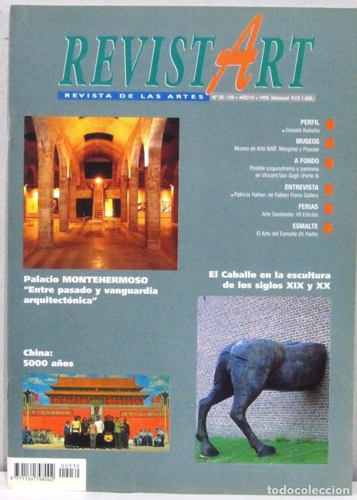 Coleccionismo de Revistas y Peri&oacute;dicos: REVISTART - REVISTA DE LAS ARTES - N&ordm; 30- A&Ntilde;O 1998