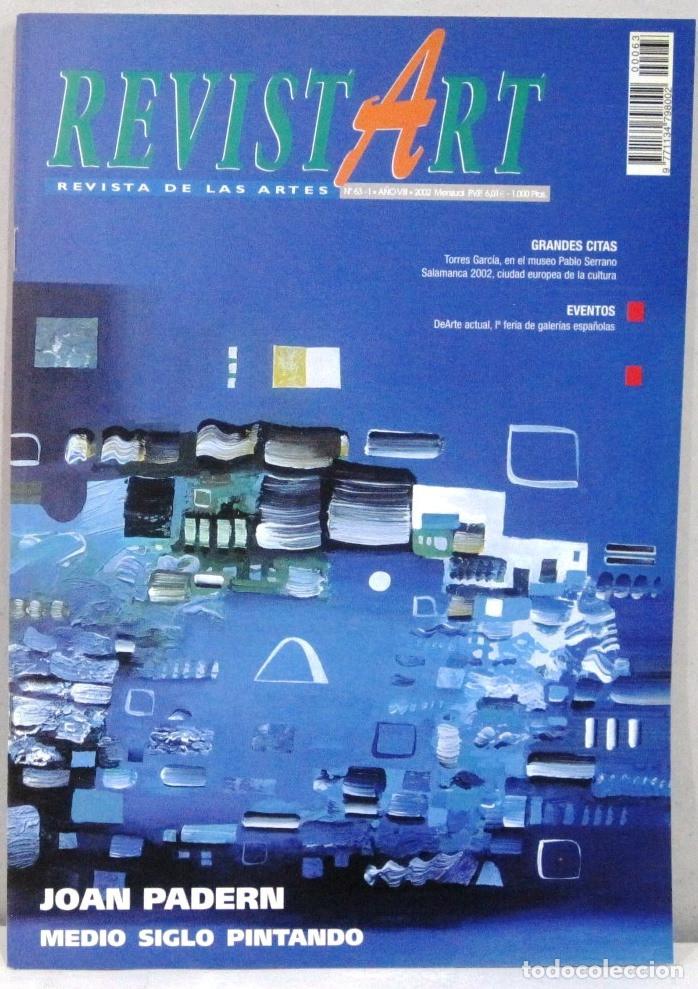 Coleccionismo de Revistas y Peri&oacute;dicos: REVISTART - REVISTA DE LAS ARTES - N&ordm; 63 - 2002