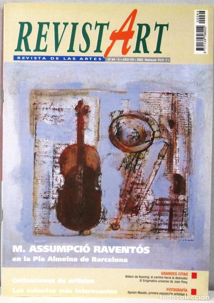 Coleccionismo de Revistas y Peri&oacute;dicos: REVISTART - REVISTA DE LAS ARTES - N&ordm; 64 - 2002