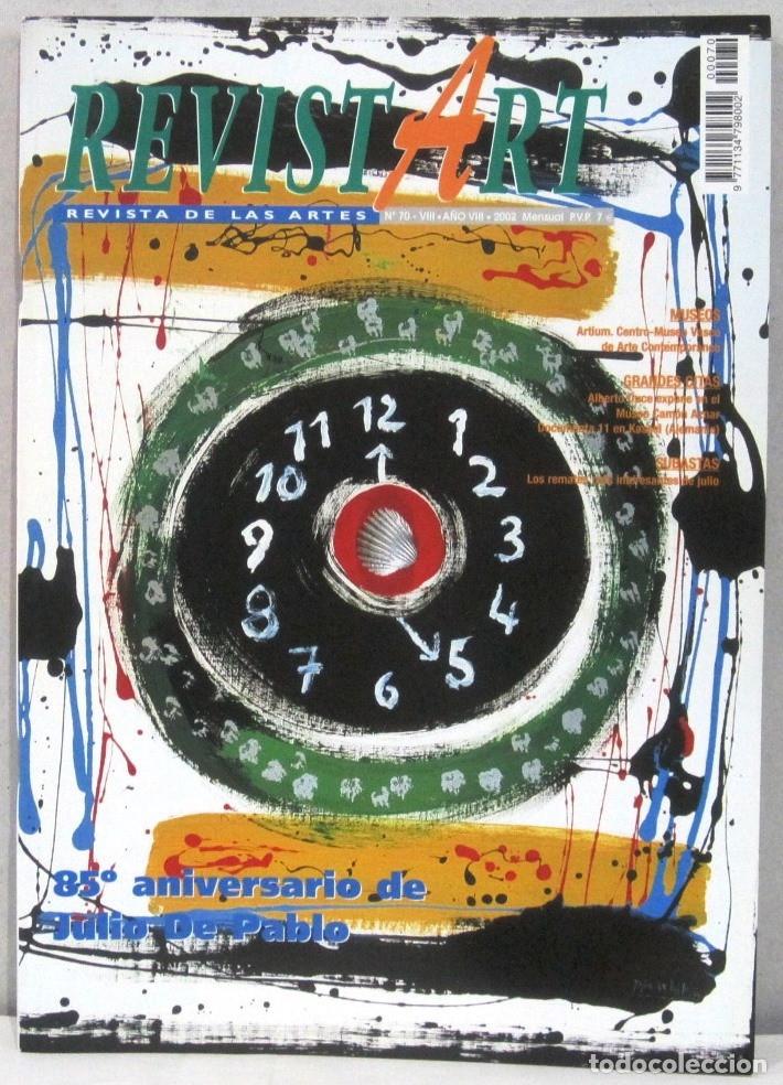 Coleccionismo de Revistas y Peri&oacute;dicos: REVISTART - REVISTA DE LAS ARTES - N&ordm; 70 - 2002