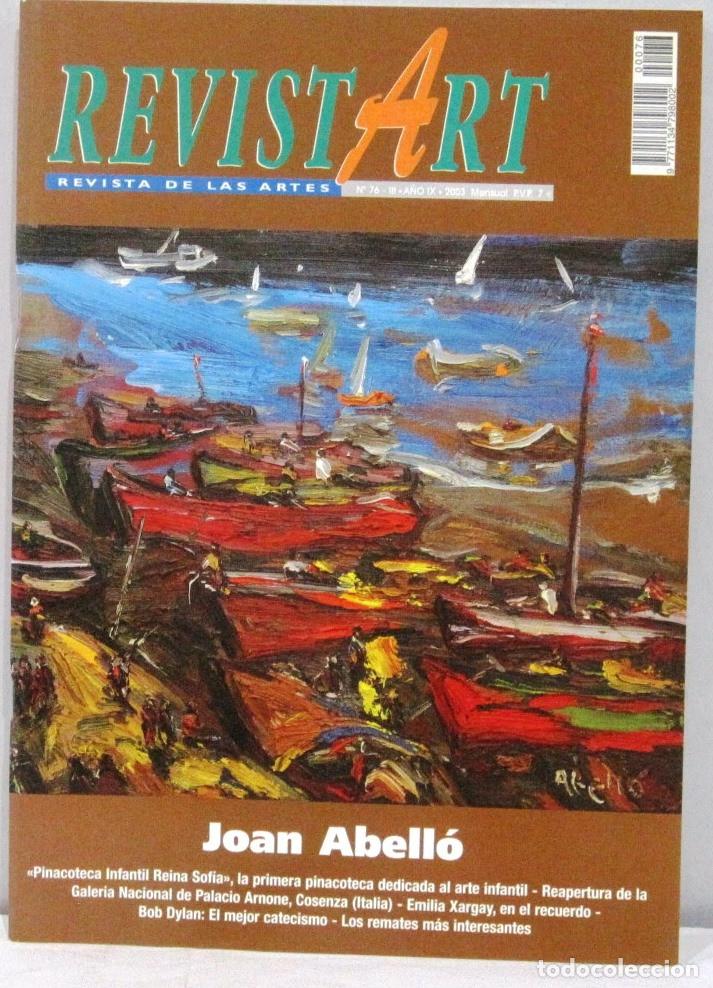 Coleccionismo de Revistas y Peri&oacute;dicos: REVISTART - REVISTA DE LAS ARTES - N&ordm; 76 - A&Ntilde;O 2003