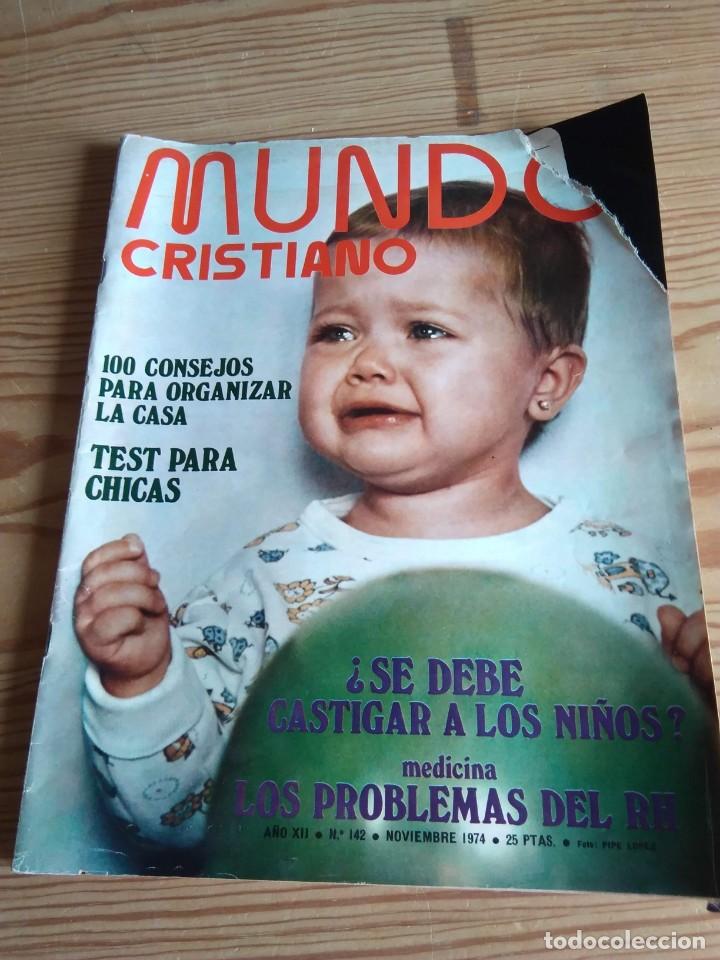 Coleccionismo de revistas y peri&oacute;dicos: Revista MUNDO CRISTIANO