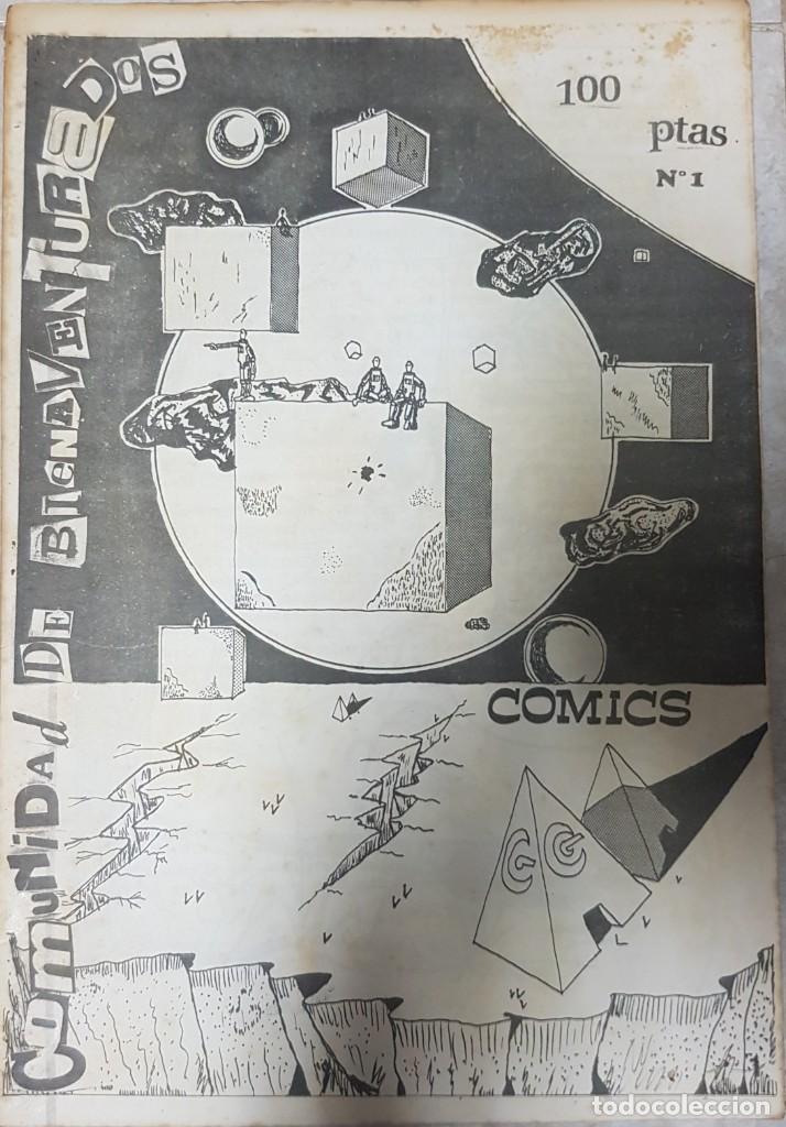 Coleccionismo de revistas y peri&oacute;dicos: Fanzine Comunidad de Buenaventurados - N&deg; 1 - Raro y dif&iacute;cil - Castell&oacute;n de los 80