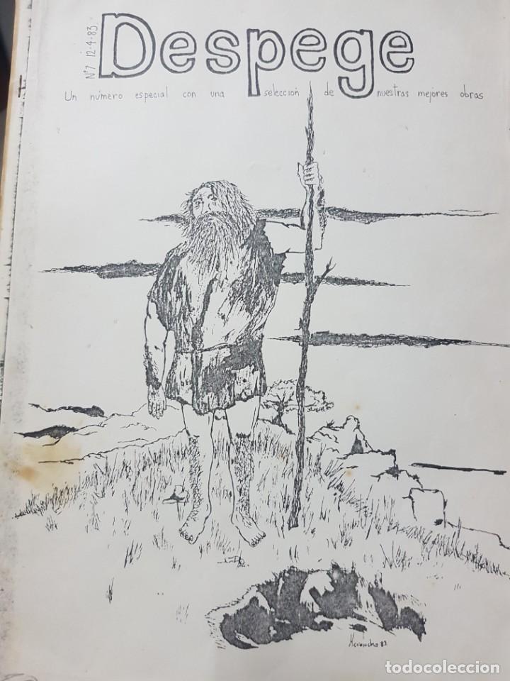 Coleccionismo de revistas y peri&oacute;dicos: Fanzine Despege - N&deg; 7 - Raro y dif&iacute;cil - Barcelona de los 80