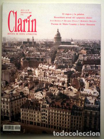 Coleccionismo de revistas y peri&oacute;dicos: (Roberto Bola&ntilde;o - Piglia - Bonilla) - CLAR&Iacute;N. Revista de Nueva Literatura. N&ordm; 57. Mayo-junio 2005 -