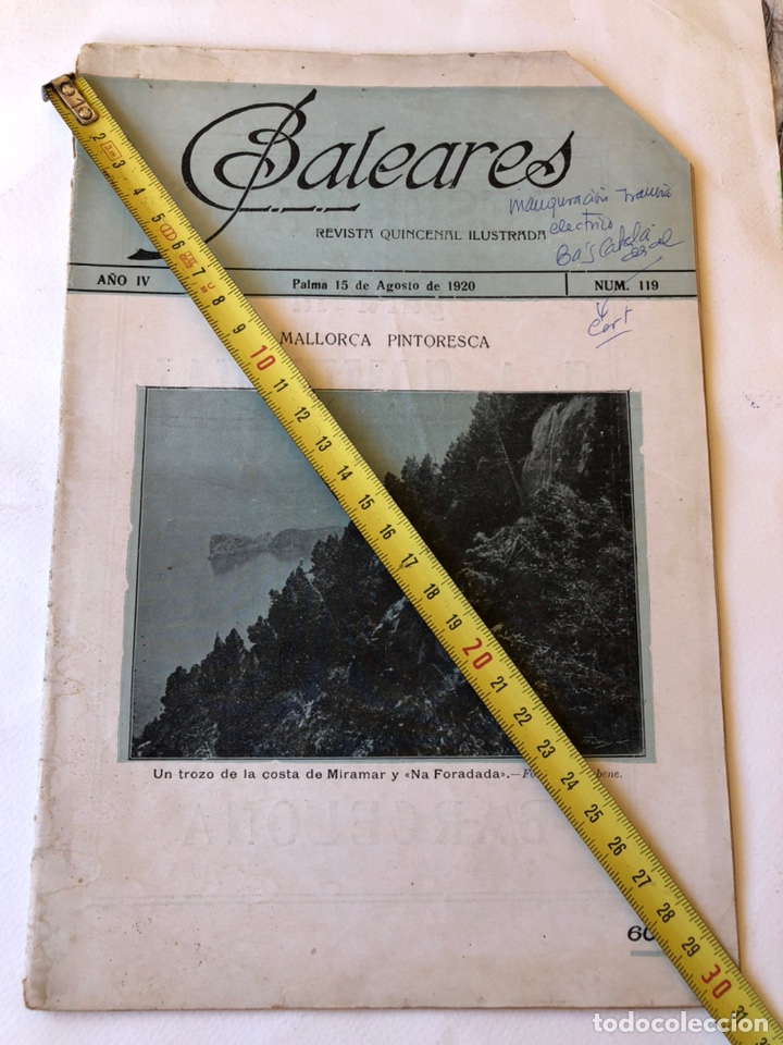 Coleccionismo de Revistas y Peri&oacute;dicos: BALEARES REVISTA QUINCENAL ILUSTRADA n 119. 15 agosto 1920.