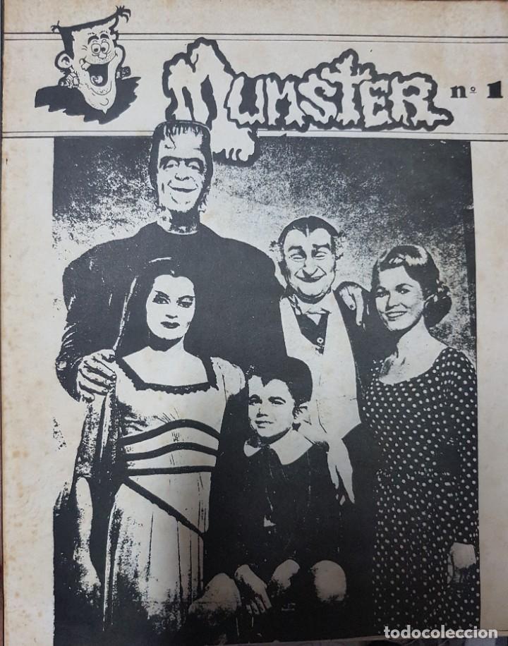 Coleccionismo de revistas y peri&oacute;dicos: Fanzine Munster - Raro - N&deg; 1 - Madrid - Movida de los 80