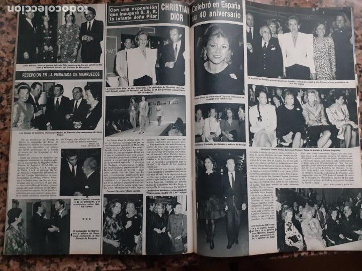 Coleccionismo de Revistas y Peri&oacute;dicos: TITA CERVERA CARMEN THYSSEN MISS ESPA&Ntilde;A CHRISTIAN DIOR ROCIO JURADO LA DUQUESA DE ALBA NATI ABASCAL
