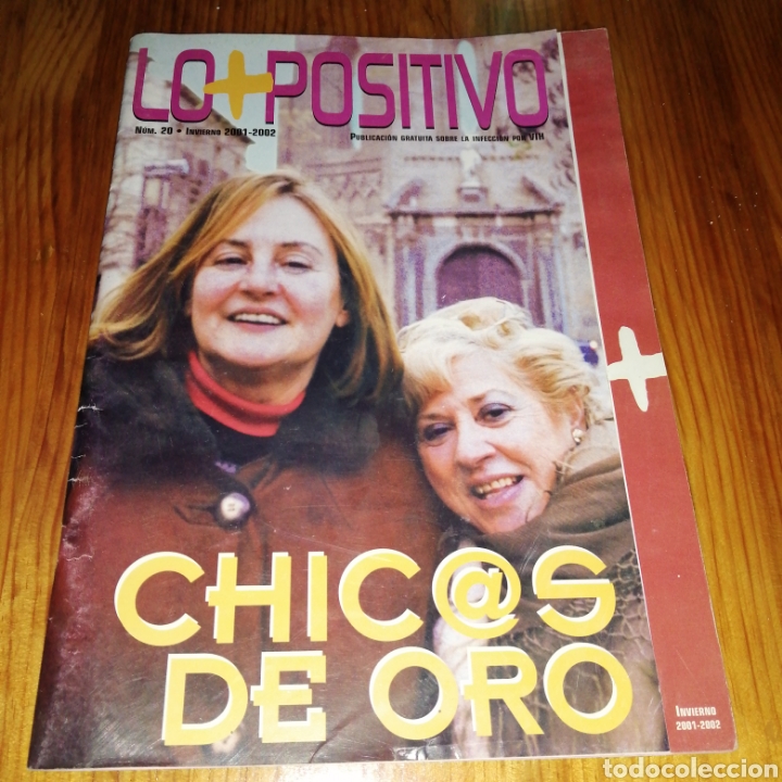 Coleccionismo de Revistas y Peri&oacute;dicos: Revista LO + POSITIVO INFECION VIH N&deg; 20 a&ntilde;o 2002