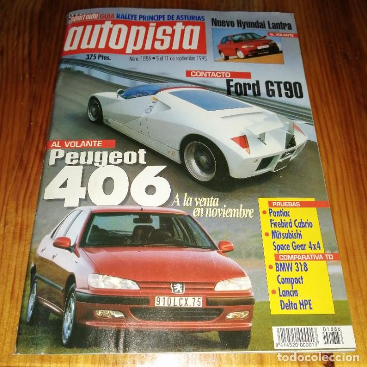 Sammeln von Zeitschriften und Zeitungen: Revista AUTOPISTA coche 1886 ford gt90 coches antiguos clasicos Pebble beach Jos&eacute; Maria Barroso