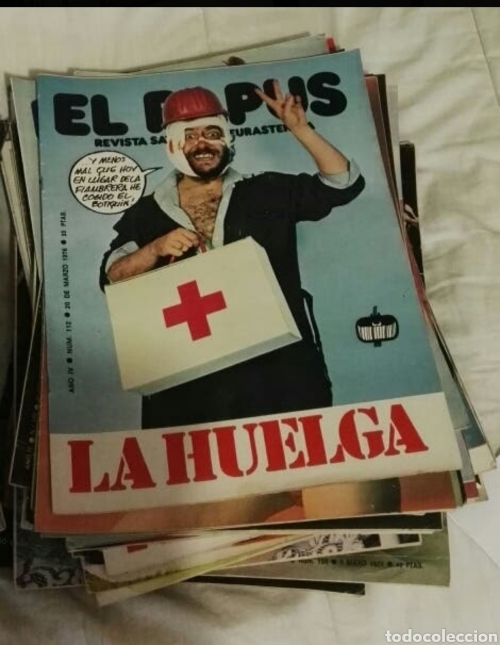 Coleccionismo de Revistas y Peri&oacute;dicos: Lote revistas El Papus a&ntilde;os 70