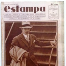 Coleccionismo de Revistas y Periódicos: ESTAMPA, REVISTA GRÁFICA Y LITERARIA. 23 DE SEPTIEMBRE DE 1930, N.º 141. ORIGNAL DE ÉPOCA.. Lote 208884681