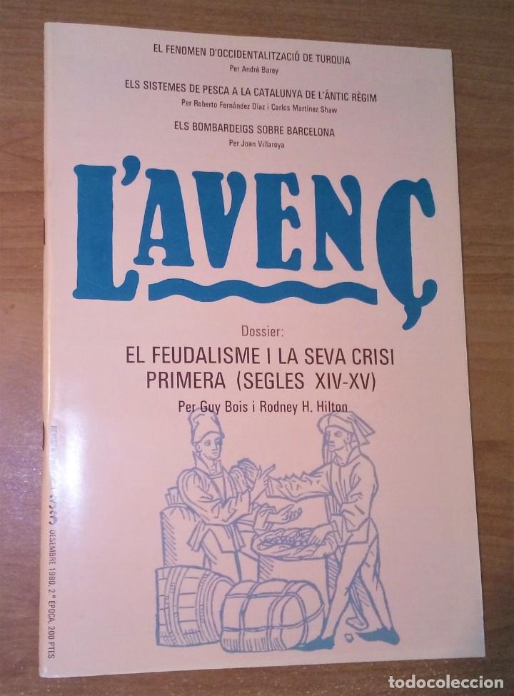 Coleccionismo de Revistas y Peri&oacute;dicos: L'AVEN&Ccedil;. REVISTA D'HIST&Ograve;RIA 33, 1980 (LA CRISI DEL FEUDALISME, GUY BOIS, RODNEY HILTON, TURQUIA)