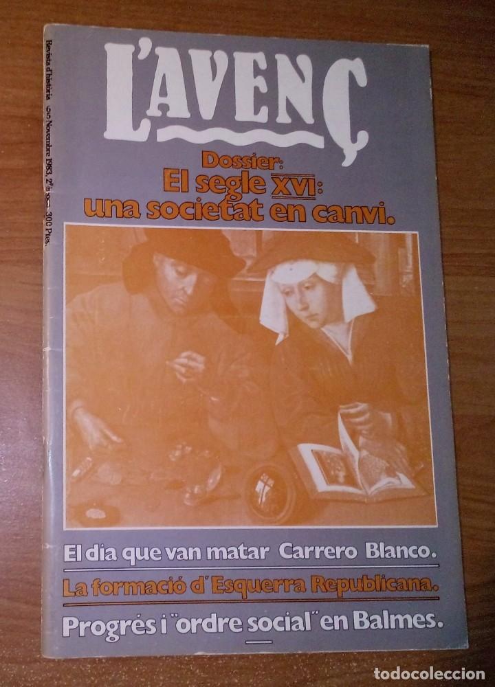 Coleccionismo de Revistas y Peri&oacute;dicos: L'AVEN&Ccedil; 65, 1983 - EL SEGLE XVI: UNA SOCIETAT EN CANVI / CARRERO BLANCO / ESQUERRA REPUBLICANA