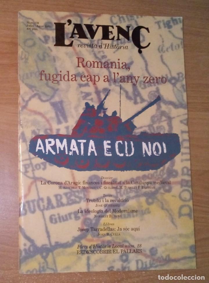 Coleccionismo de Revistas y Peri&oacute;dicos: L'AVEN&Ccedil;. REVISTA D'HIST&Ograve;RIA 139, 1990 (ROMANIA, FISCALITAT A LA CATALUNYA MEDIEVAL, TROTSKI)