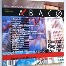 Coleccionismo de Revistas y Periódicos: ABACO Nº 23 / REVISTA DE CULTURA Y CIENCIAS SOCIALES: CIUDAD, REGIÓN, GLOBALIZACIÓN EN GIJÓN 2000. Lote 208920563