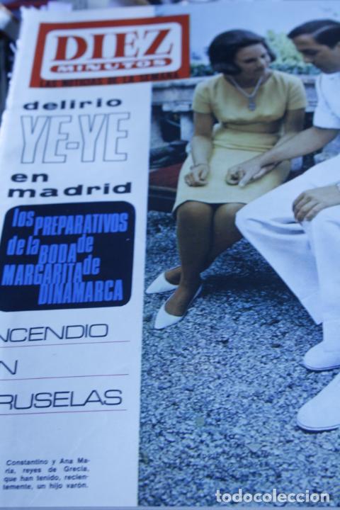 Sammeln von Zeitschriften und Zeitungen: COSTANTINO DE GRECIA ELKE SOMMER BEATLES MARIA ROSA MIREILLE MATHIEU CLAUDIO VILLA 1967