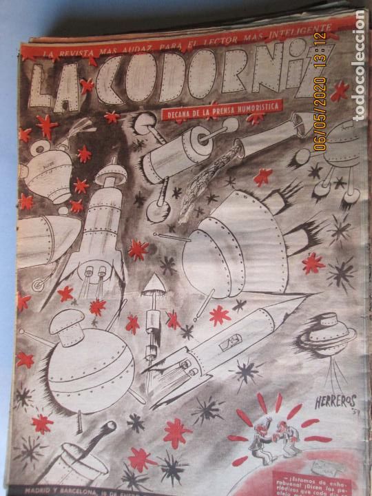 Coleccionismo de Revistas y Peri&oacute;dicos: LA CODORNIZ N&ordm;647 -10-01-1960- LA REVISTA MAS AUDAZ PARA EL LECTOR MAS INTELIGENTE