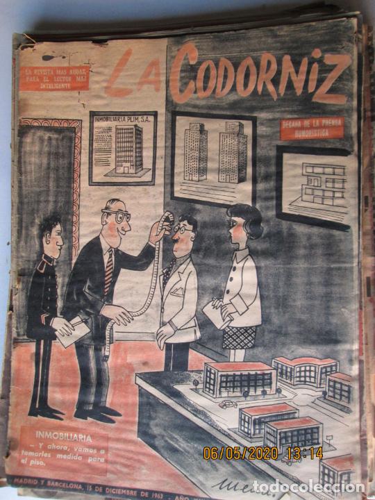 Coleccionismo de Revistas y Peri&oacute;dicos: LA CODORNIZ N&ordm; 1152 -15-12-1963 - LA REVISTA MAS AUDAZ PARA EL LECTOR MAS INTELIGENTE