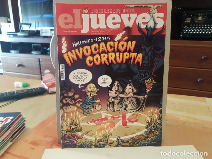 Coleccionismo de revistas y peri&oacute;dicos: antigua revista el jueves octubre noviembre 2015 halloween invocacion corrupta ver foto