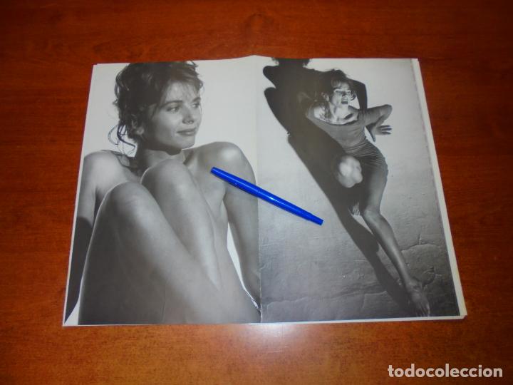 Coleccionismo de revistas y peri&oacute;dicos: CLIPPING 1989: VICTORIA ABRIL, ENTREVISTA, REPORTAJE Y P&Oacute;STER