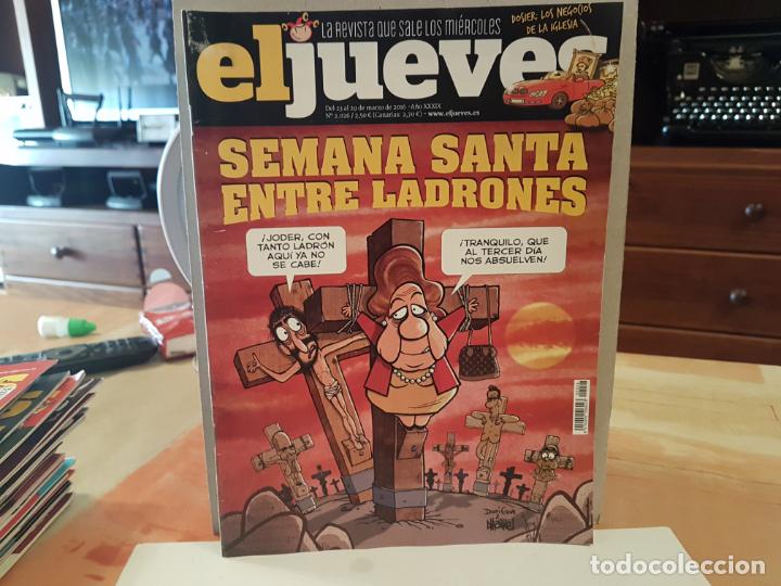 Coleccionismo de Revistas y Peri&oacute;dicos: antigua revista el jueves marzo 2016 semana santa entre ladrones ver foto