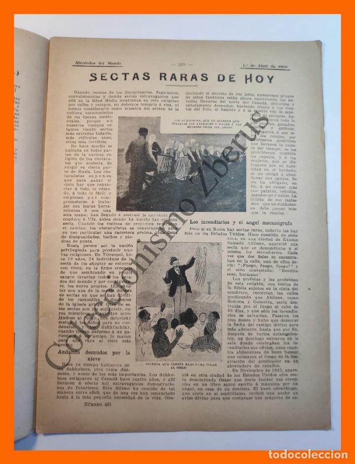 alrededor del mundo nº461 1 abril 1908 - sectas - Comprar Revistas y ...
