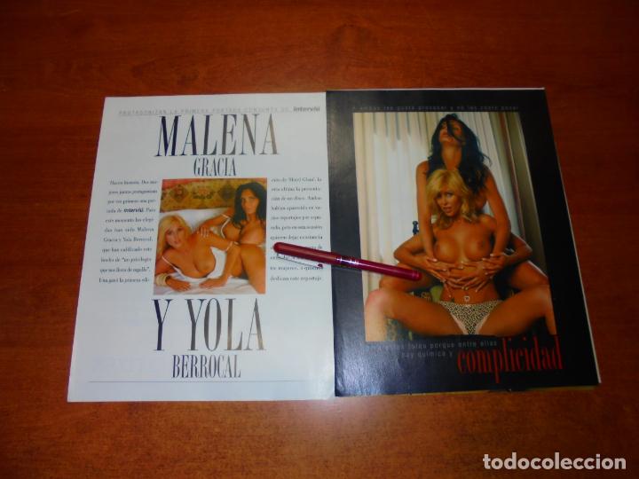 Coleccionismo de Revistas y Peri&oacute;dicos: CLIPPING 2005: MALENA GRACIA Y YOLA BERROCAL -.- PUBLICIDAD RELOJ CITIZEN