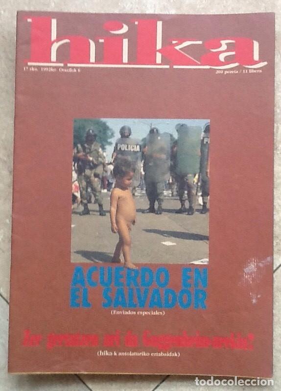 Collezionismo di Riviste e Giornali: Hika n&ordm; 17, 1992. Zutik, Izquierda radical Euskadi. Fundamentalmente castellano. Interesante dise&ntilde;o