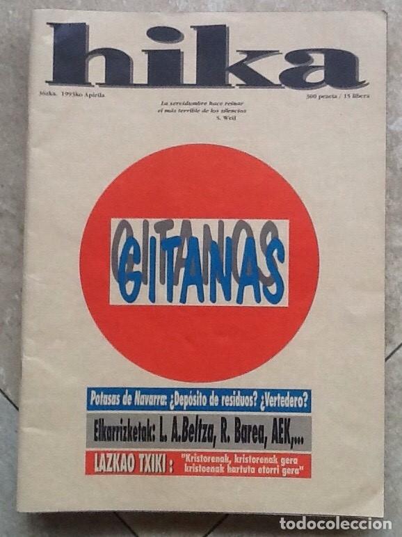 Collection Magazines and Newspapers: Hika n&ordm; 36, 1993. Zutik, Izquierda radical Euskadi. Fundamentalmente castellano. Interesante dise&ntilde;o