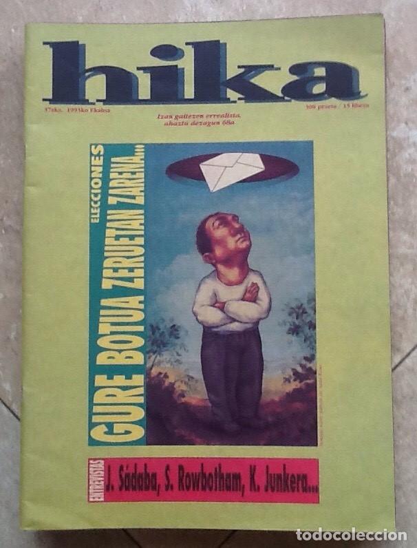 Collection Magazines and Newspapers: Hika n&ordm; 37, 1993. Zutik, Izquierda radical Euskadi. Fundamentalmente castellano. Interesante dise&ntilde;o