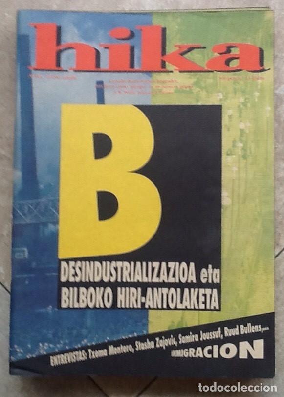 Collezionismo di Riviste e Giornali: Hika n&ordm; 38, 1993. Zutik, Izquierda radical Euskadi. Fundamentalmente castellano. Interesante dise&ntilde;o