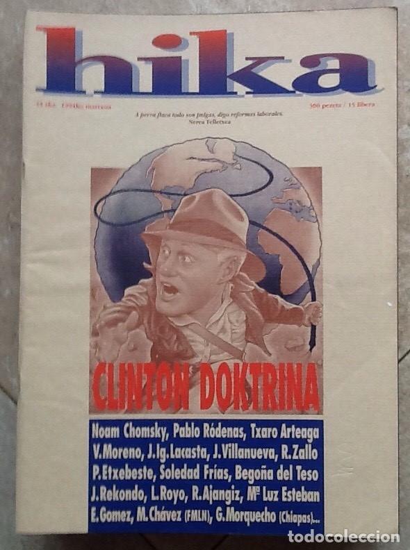 Collection Magazines and Newspapers: Hika n&ordm; 45, 1994. Zutik, Izquierda radical Euskadi. Fundamentalmente castellano. Interesante dise&ntilde;o